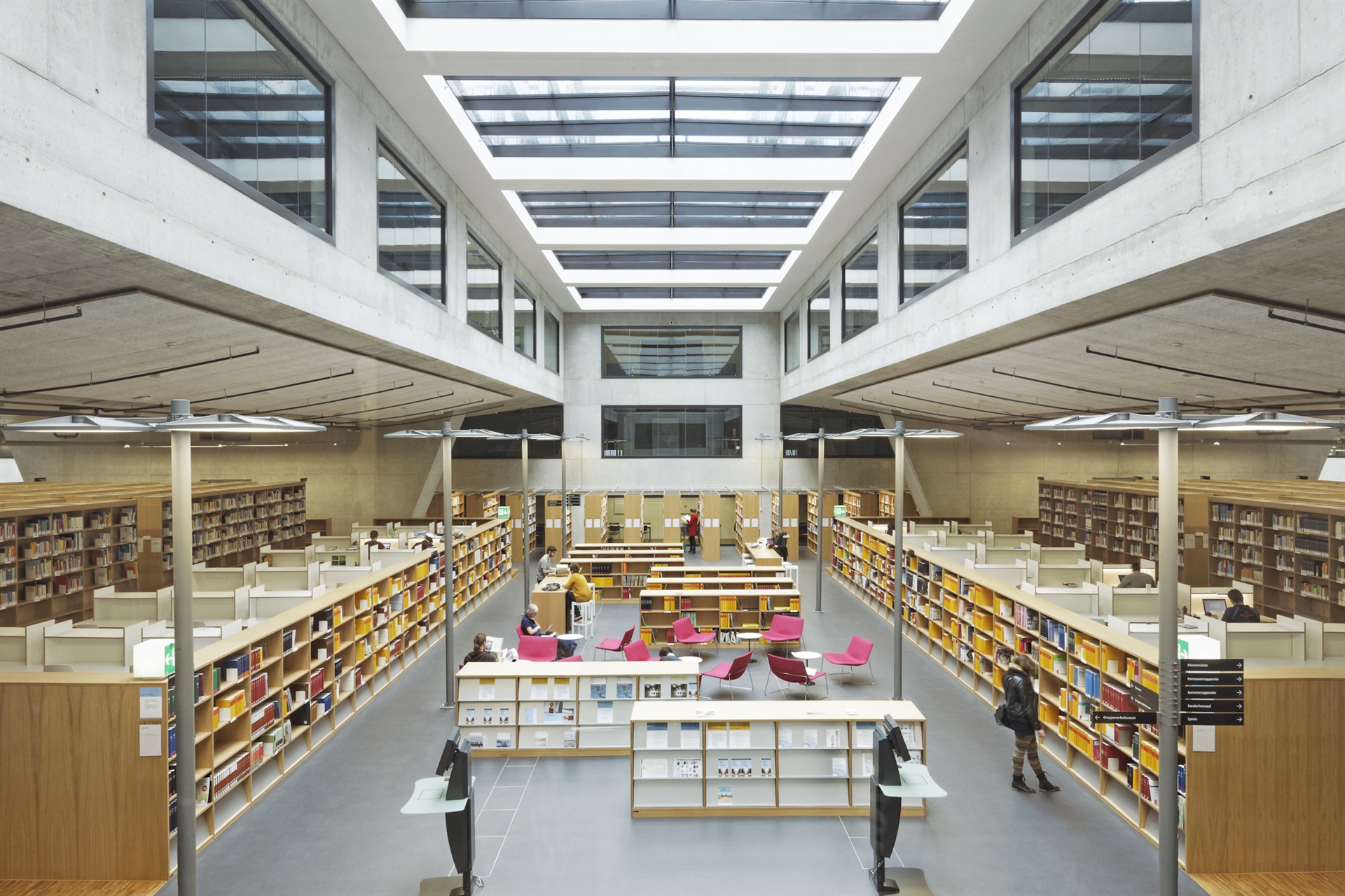 UB Bern, Bibliothek vonRoll – Anmeldung abgeschlossen